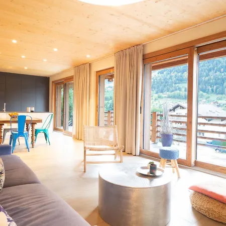 La Ruinette-large1 Bed, Close To The Lift Daire Le Châble
